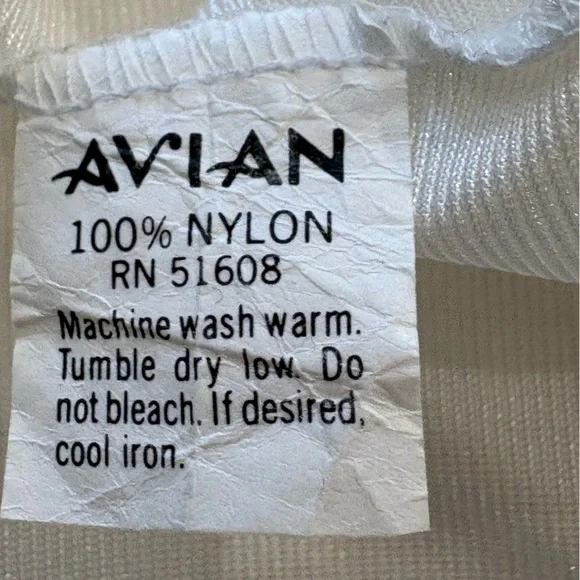 Queen’s Way Vintage 70’s White Lace Trim Nightgown Bright White - Picture 7 of 7